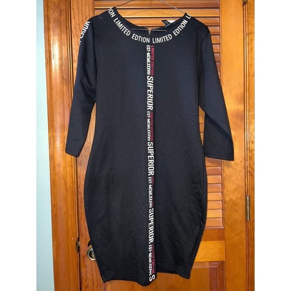 Redfox Black Bodycon Dress — 2X — NWOT - Picture 3 of 7